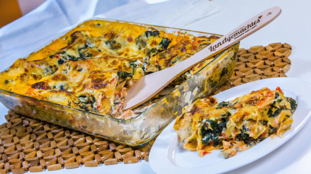 Spinat Lasagne klein