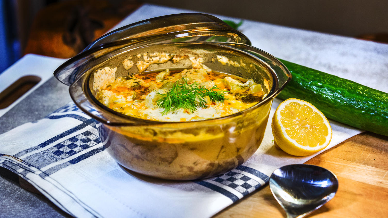 Rotbarsch in Gurken-Dillsauce - Landgemachtes