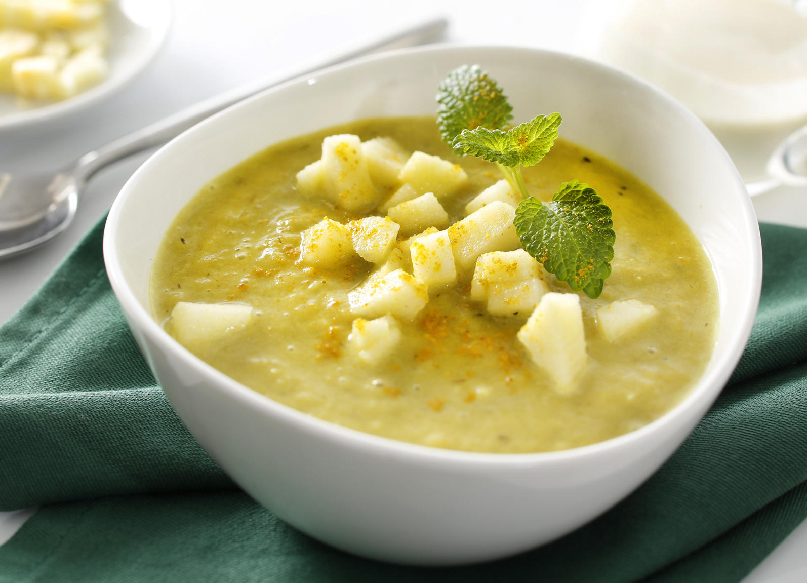 Apfel-Lauch-Currysuppe - Landgemachtes