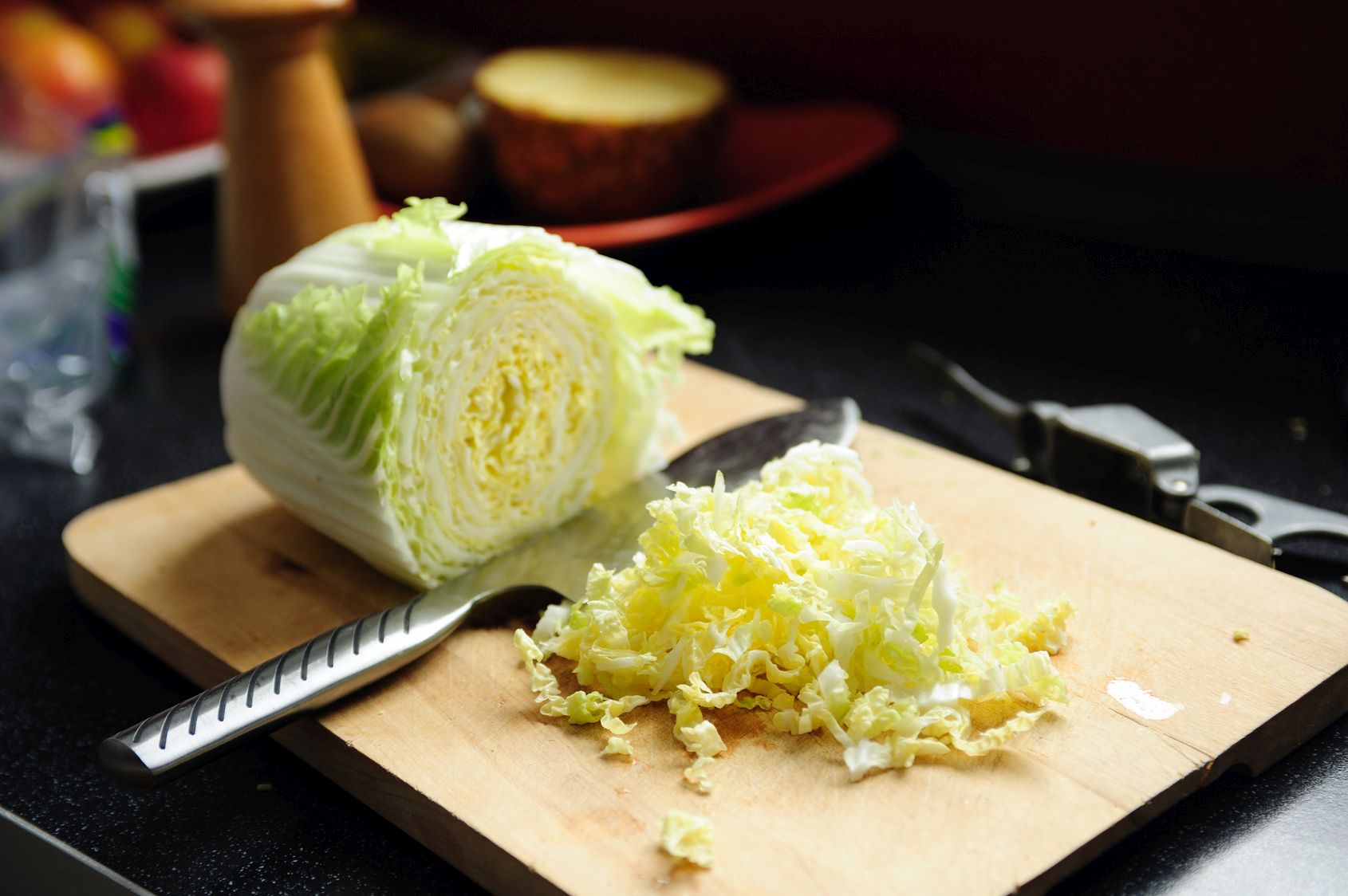 Chinakohlsalat mit Mie-Nudeln - Landgemachtes