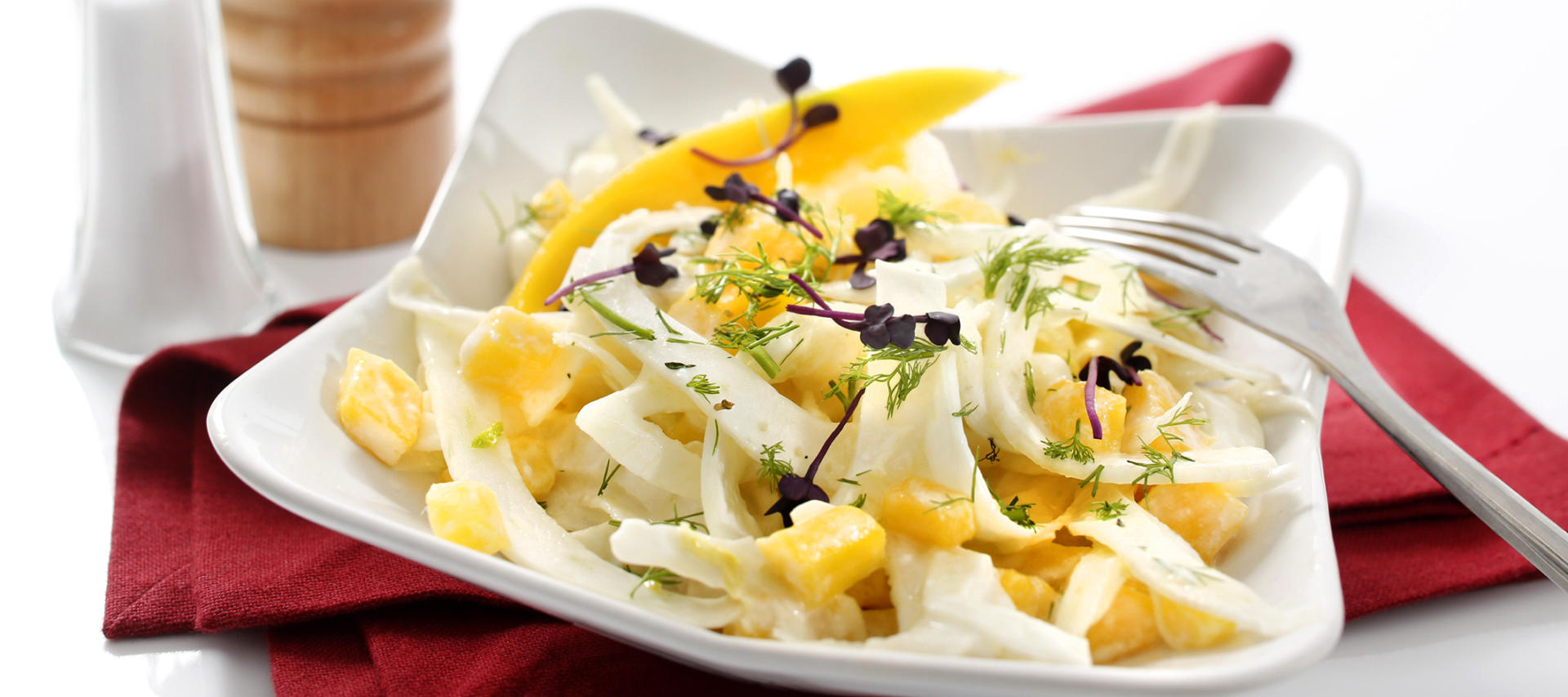 Fenchel-Mango-Salat - Landgemachtes