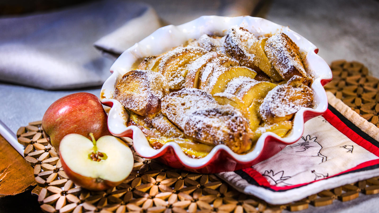 Süßer Apfel-Auflauf - Landgemachtes