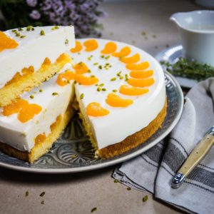 Kaese_Sahne_Torte_Landgemachtes-5 Käse-Sahne-Torte mit Mandarinen