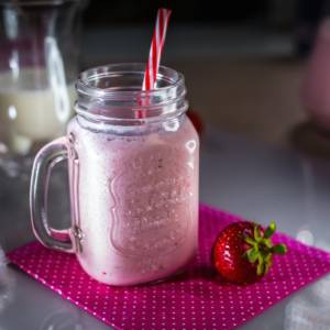 Milchshake_Landgemachtes-63 Erdbeer-Milchmix