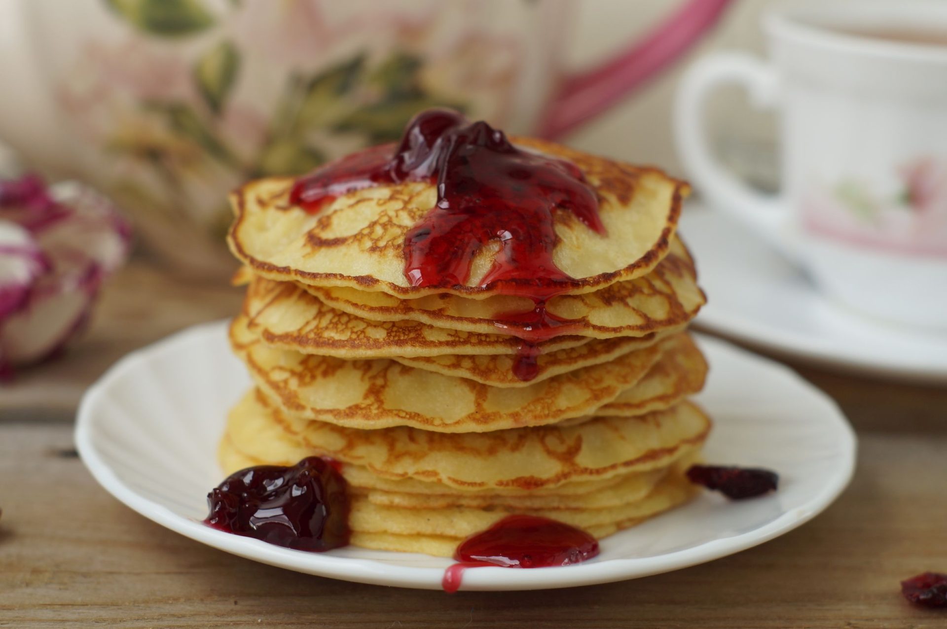 Kleine Buttermilchpfannkuchen - Landgemachtes