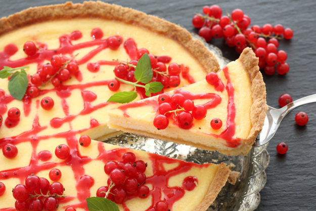 Johannisbeer-Ricotta-Quiche