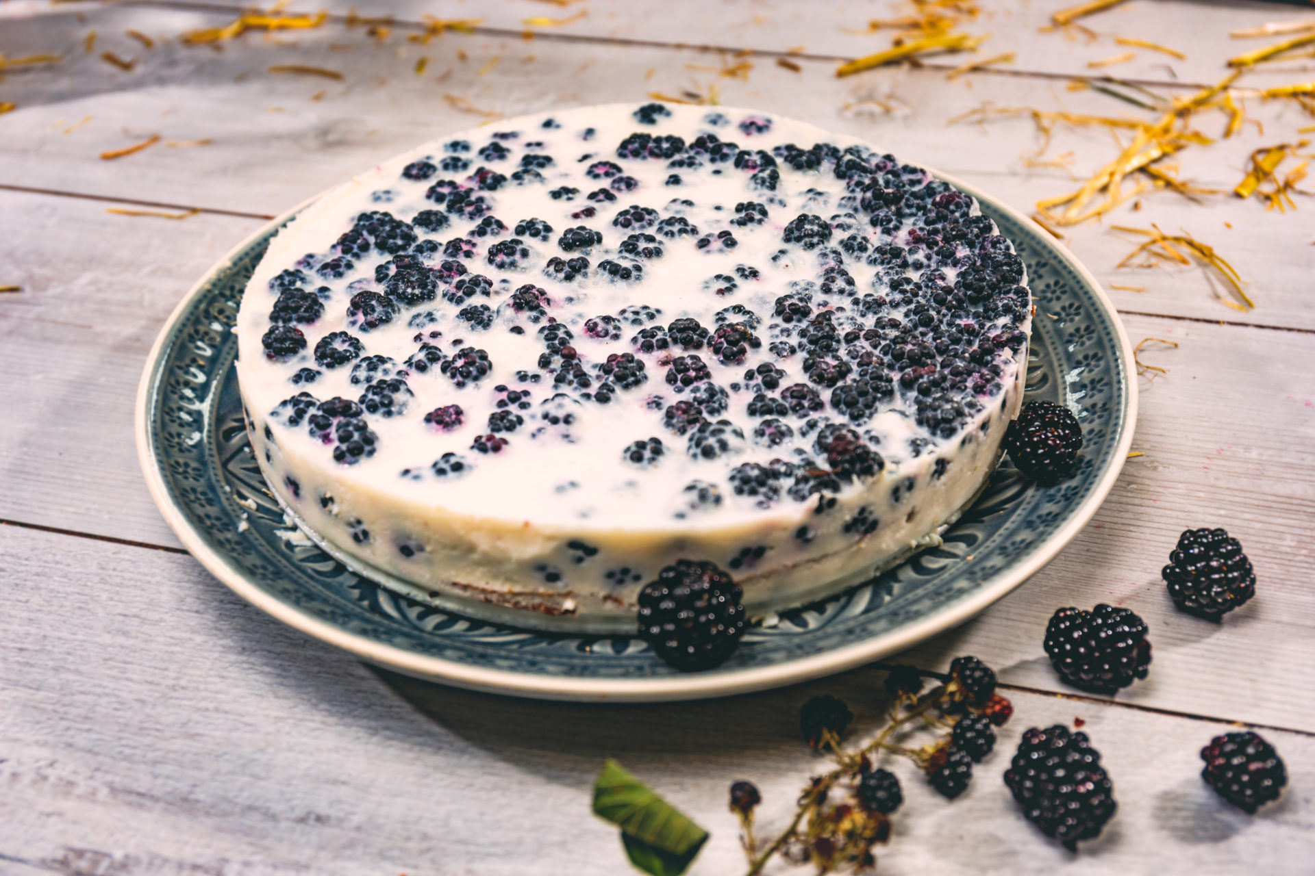 Brombeer-Joghurt-Torte - Landgemachtes
