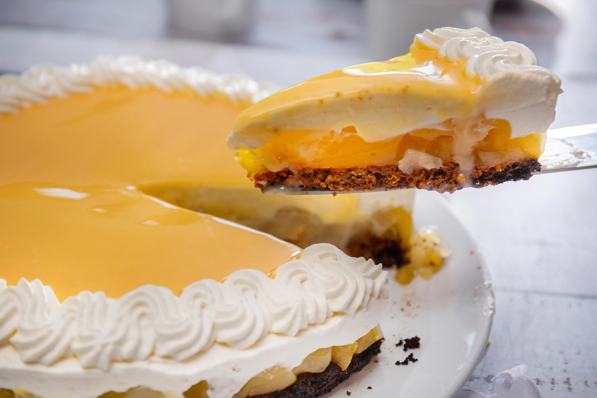 Birnen-Eierlikör-Torte - Landgemachtes