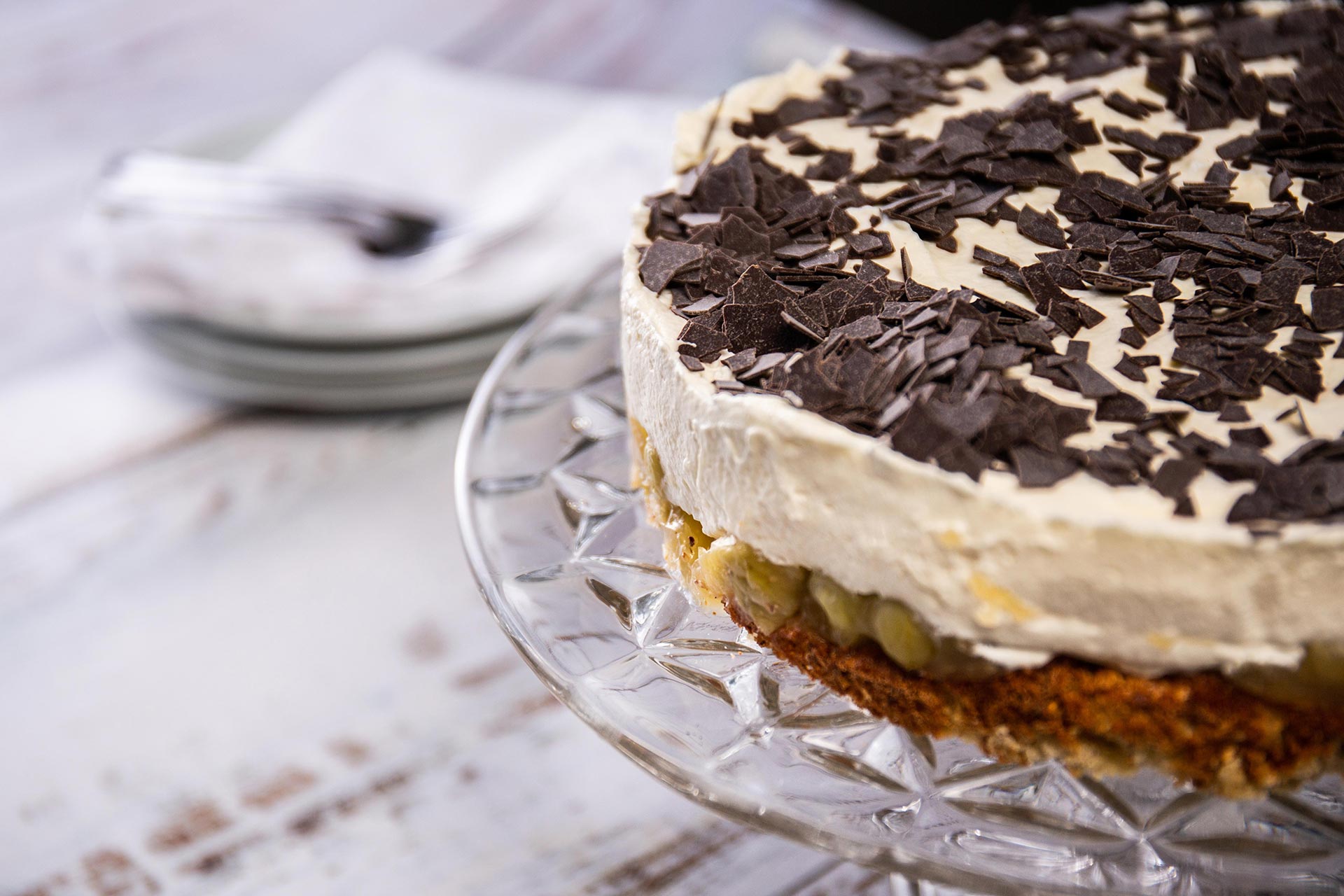 Stachelbeertorte mit Nussboden - Landgemachtes