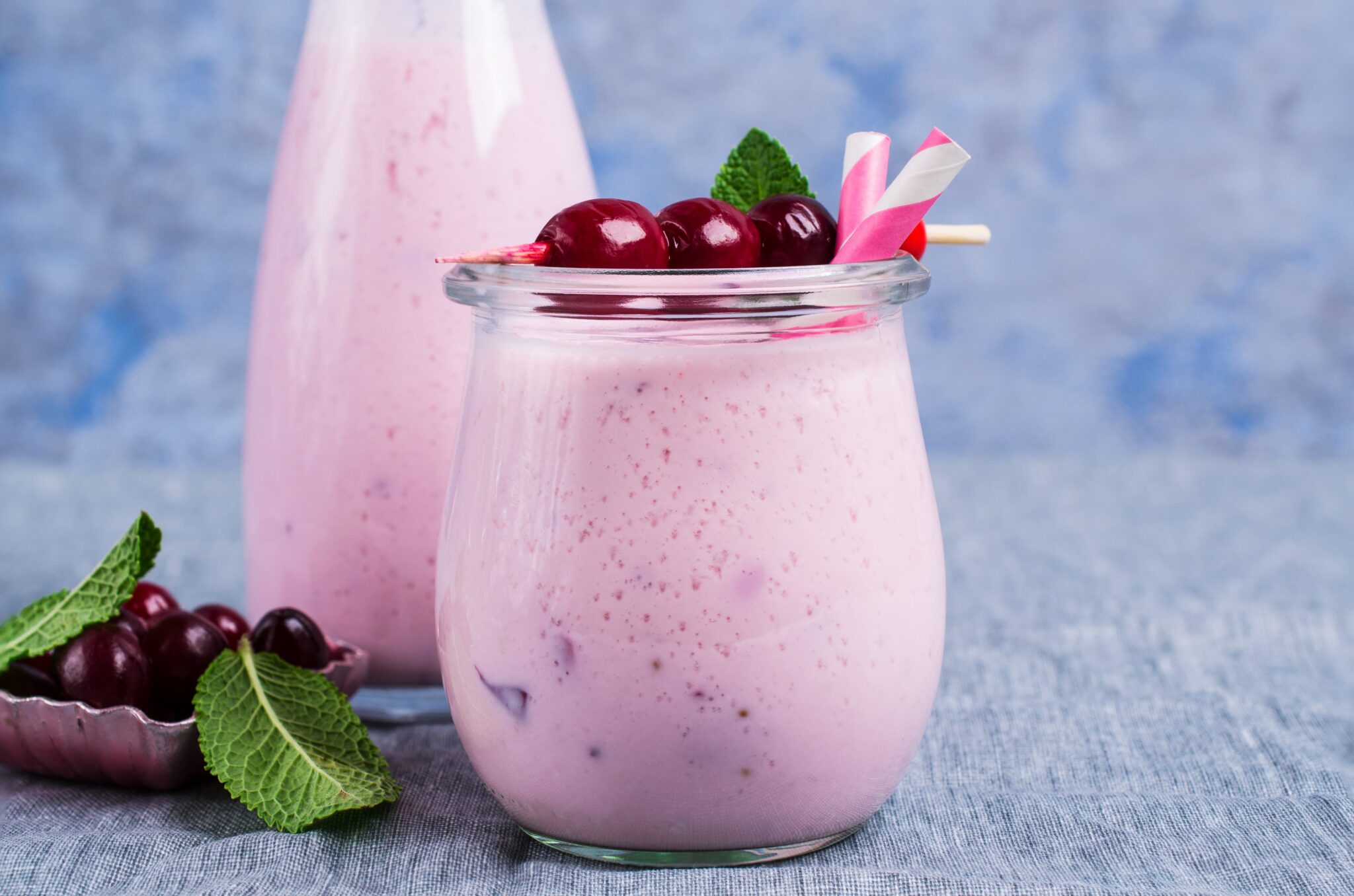 Kirsch-Joghurt-Shake - Landgemachtes