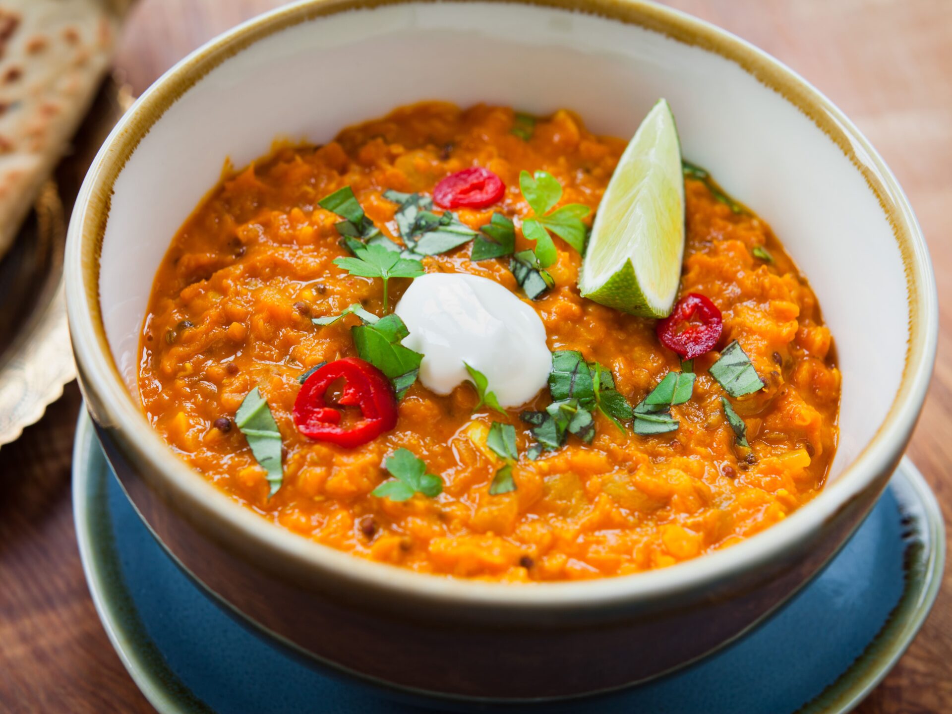 Rote Linsensuppe mit Fenchel und Ingwer - Landgemachtes