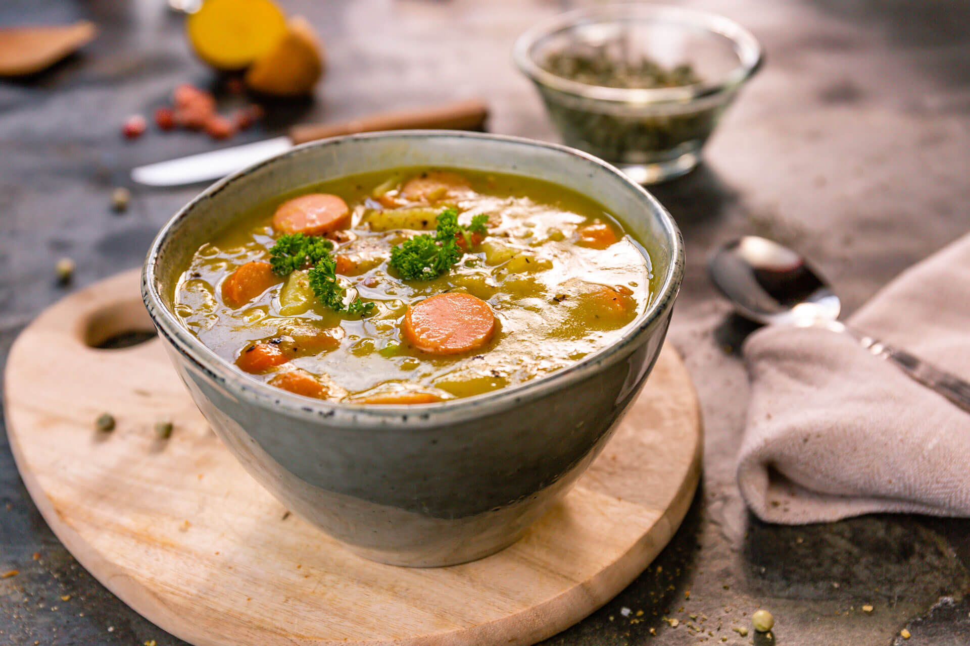 Westfälischer Erbseneintopf - Rezept von Landgemachtes