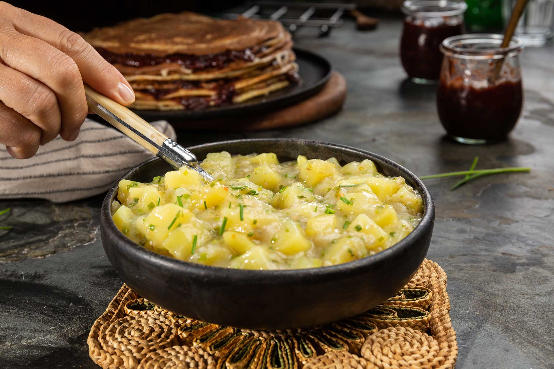 Schnelle Kartoffelsuppe - Landgemachtes