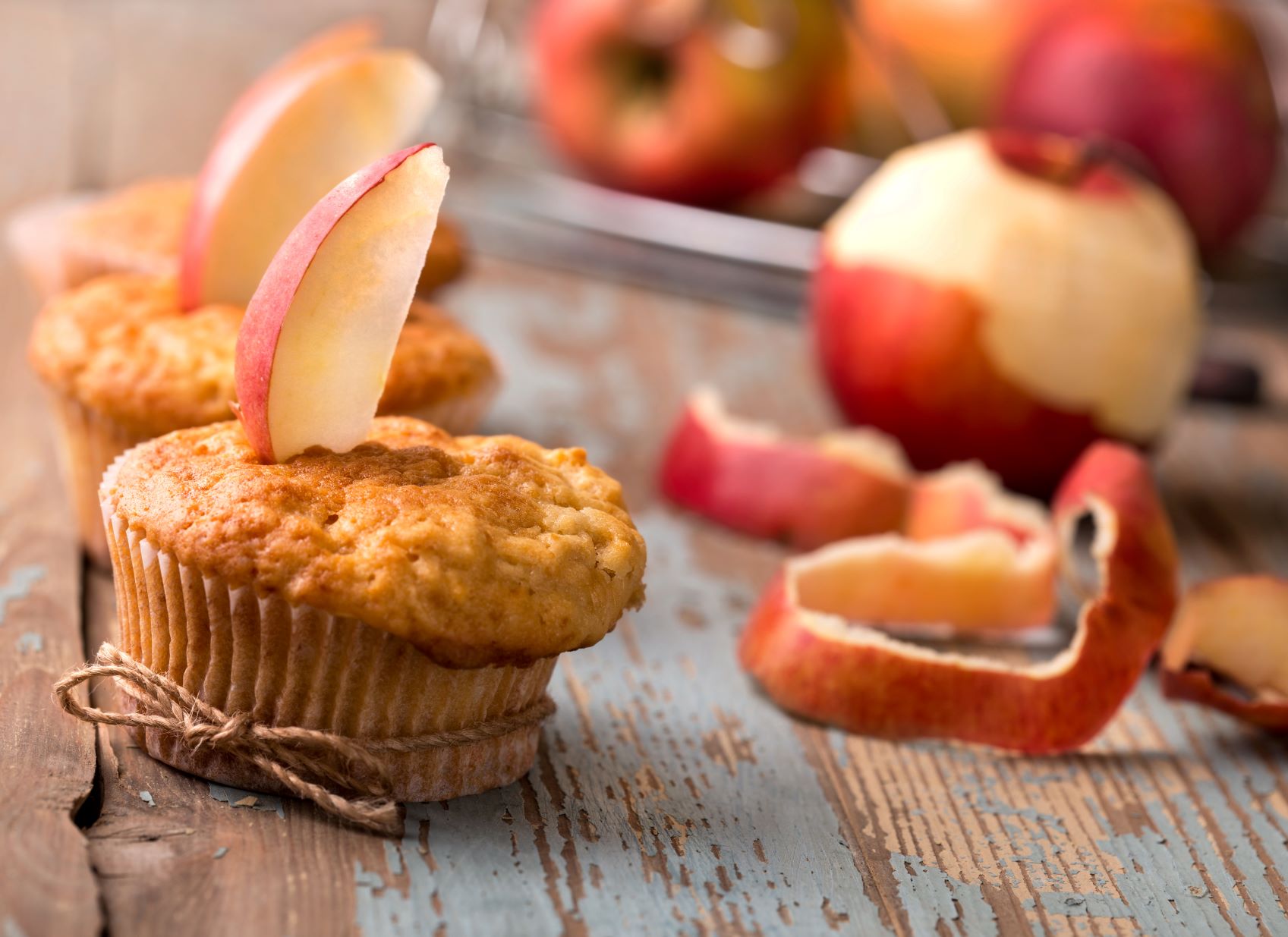 Apfel-Joghurt-Muffins - Eine Empfehlung von Landgemachtes