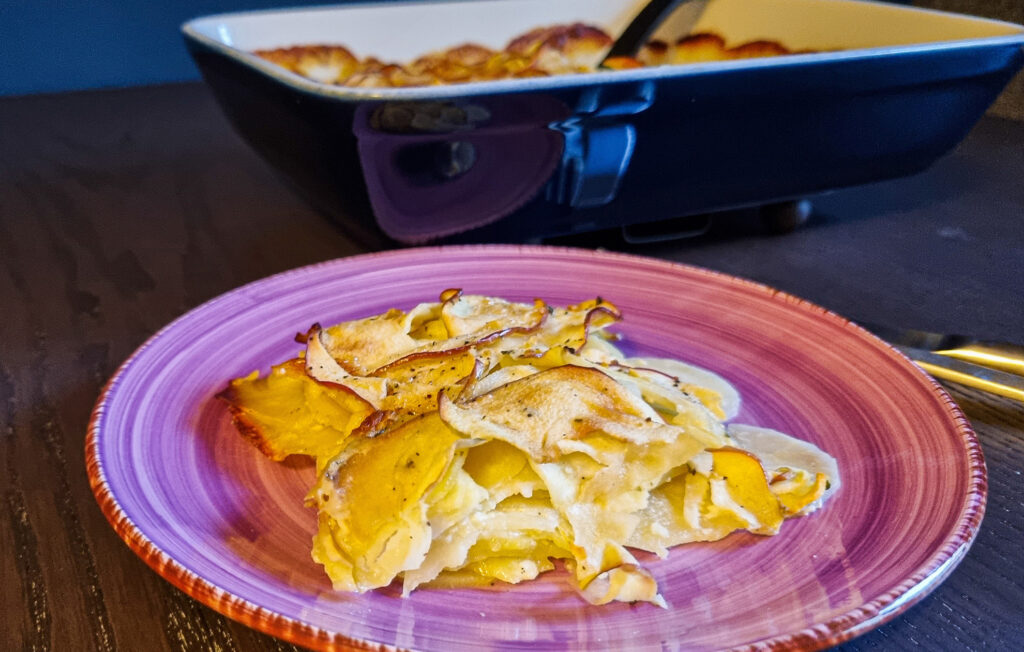 Rezeptbild Kartoffel-Pastinaken-Gratin