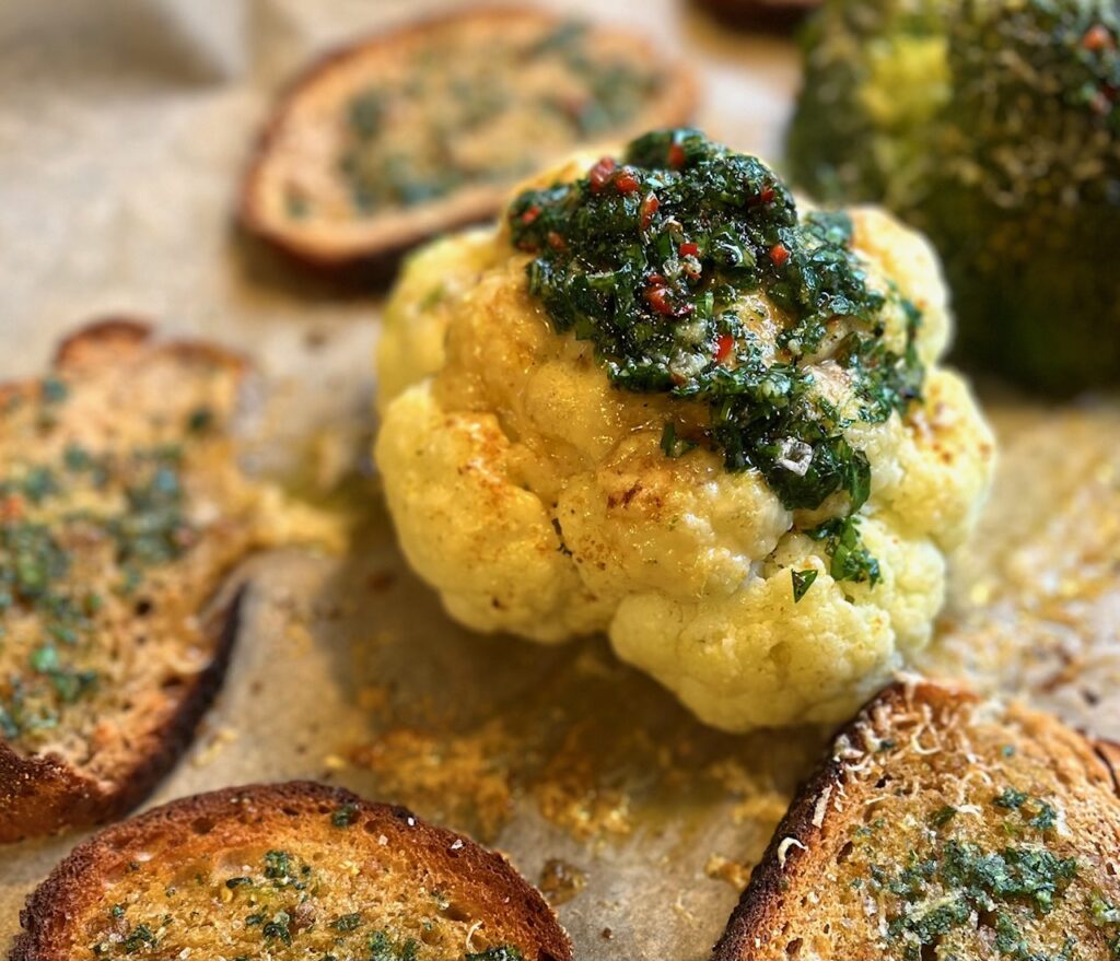 Gerösteter Blumenkohl mit Gremolata