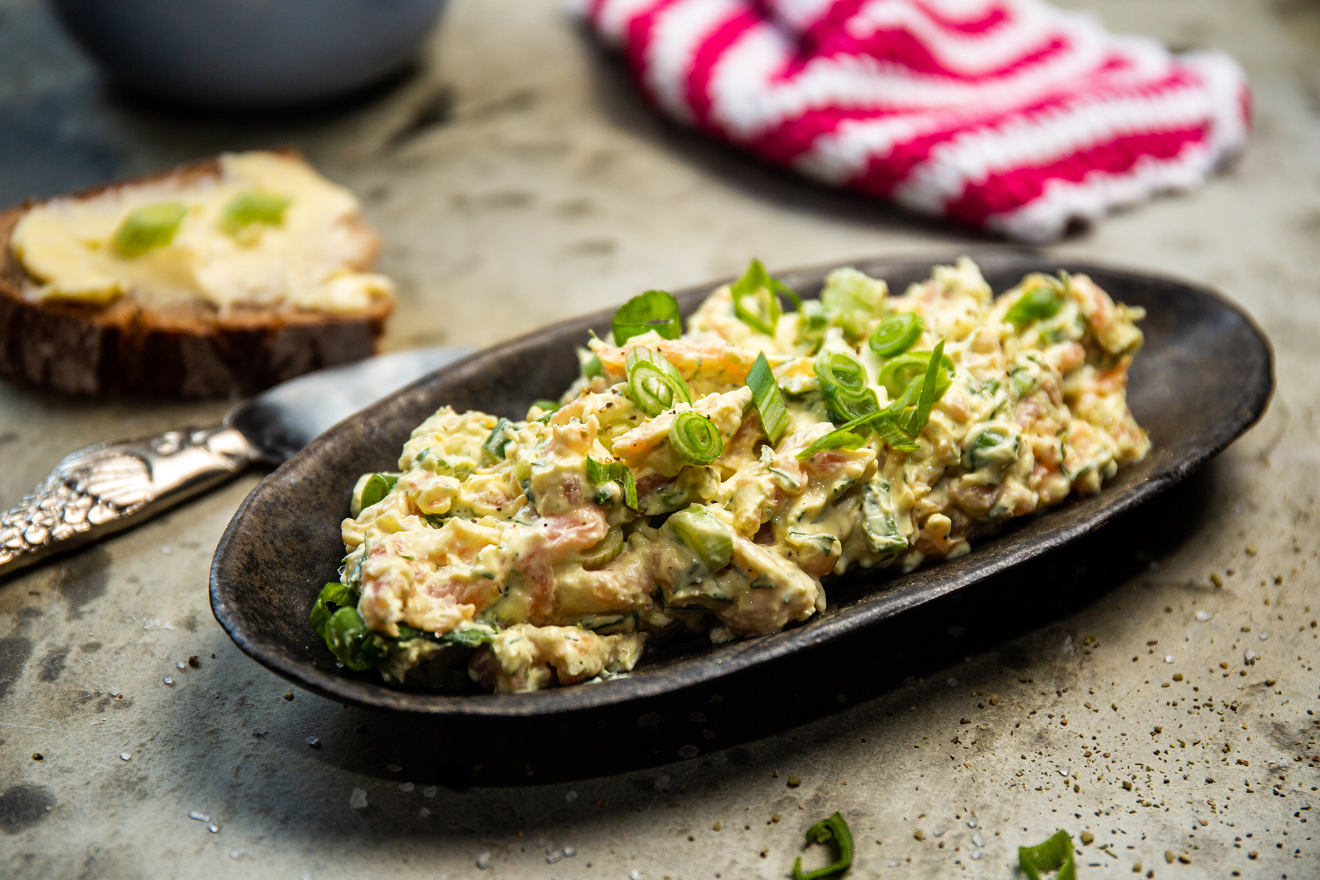 Lachs-Dip - Landgemachtes