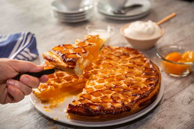 Aprikosen-Riemchen-Tarte