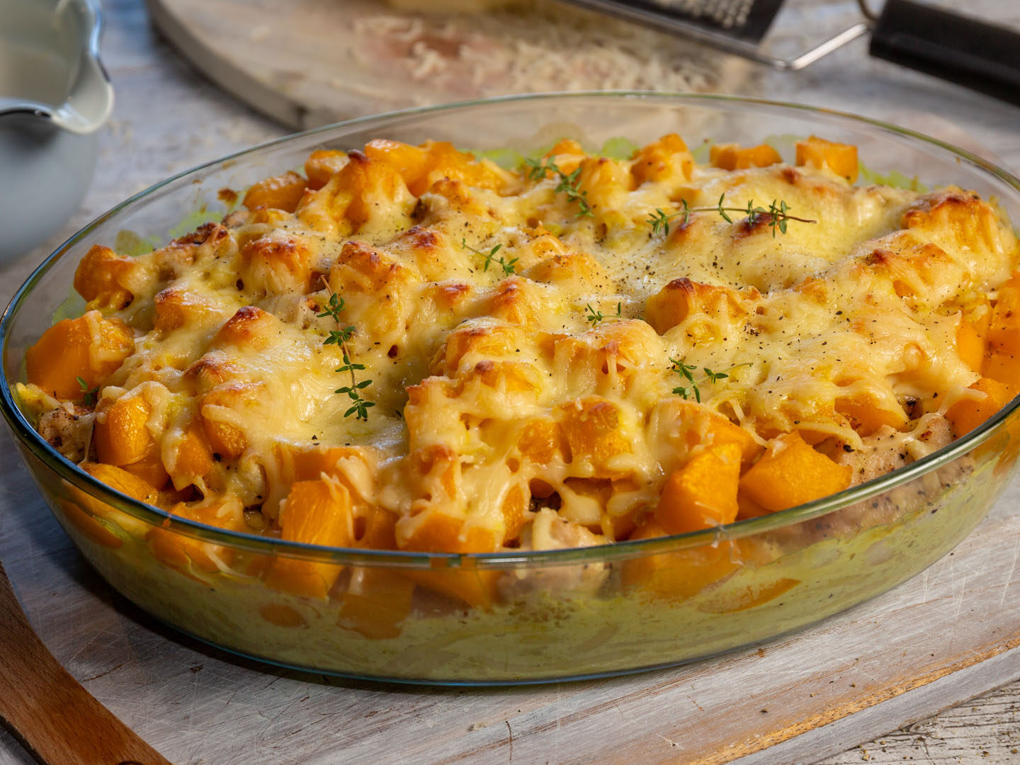 Hähnchen-Spätzle-Auflauf