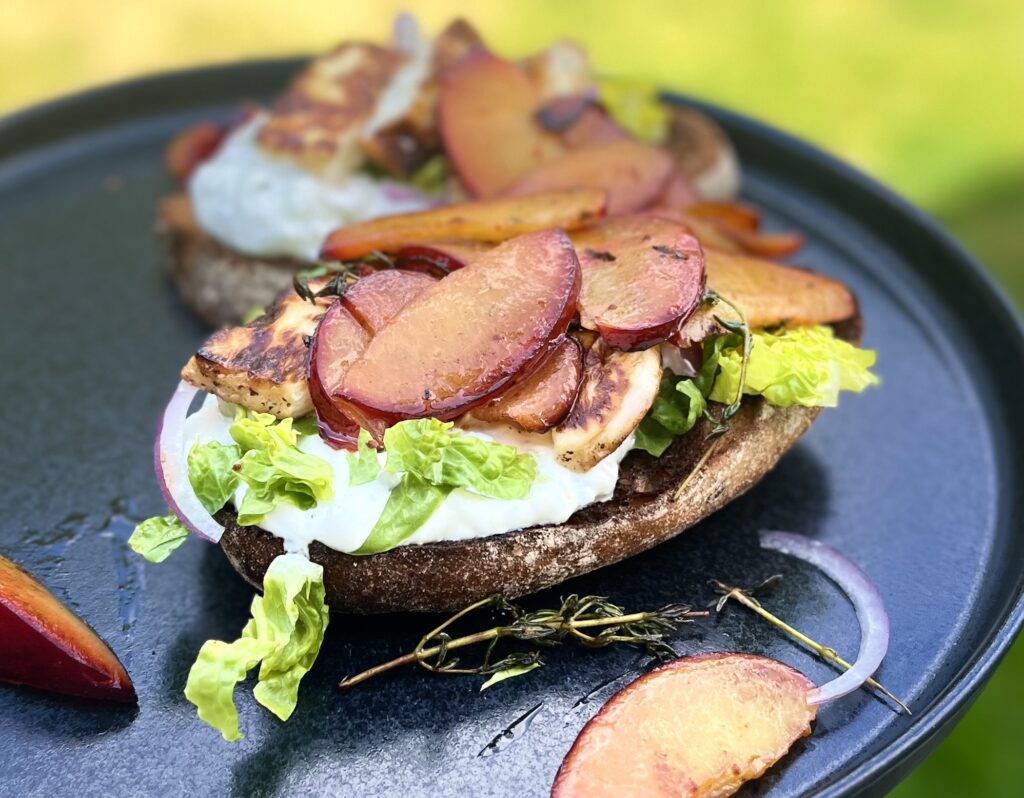 Halloumi-Burger