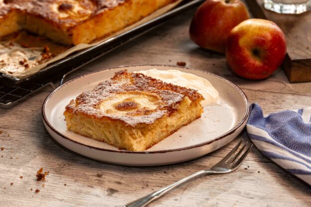 Landfrauen-Apfelkuchen mit Lupinenmehl Landfrauen-Apfelkuchen mit Lupinenmehl