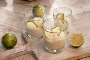 Joghurt-Limetten-Mousse