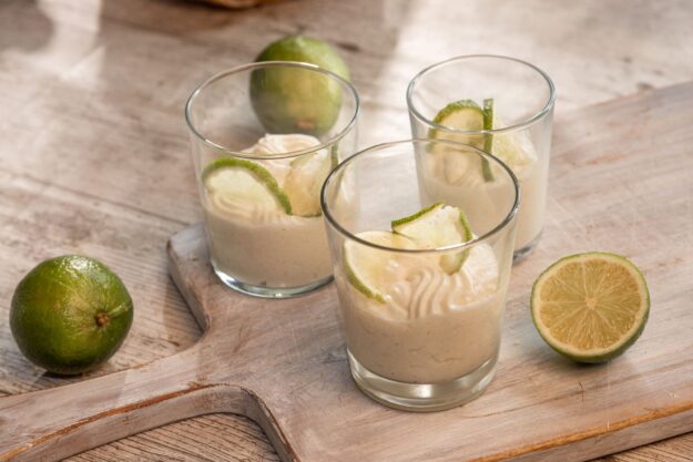 Joghurt-Limetten-Mousse