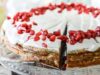 Quark-Mohn-Torte mit Granatapfel