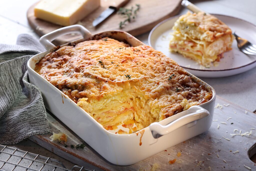 Rahmwirsing-Lasagne