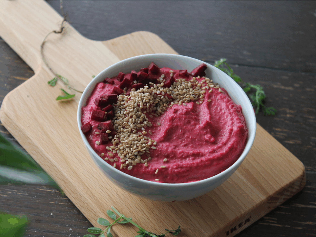 Rote-Bete-Frischkäse-Aufstrich