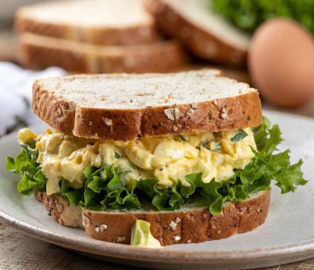 Eiersalat-Sandwich