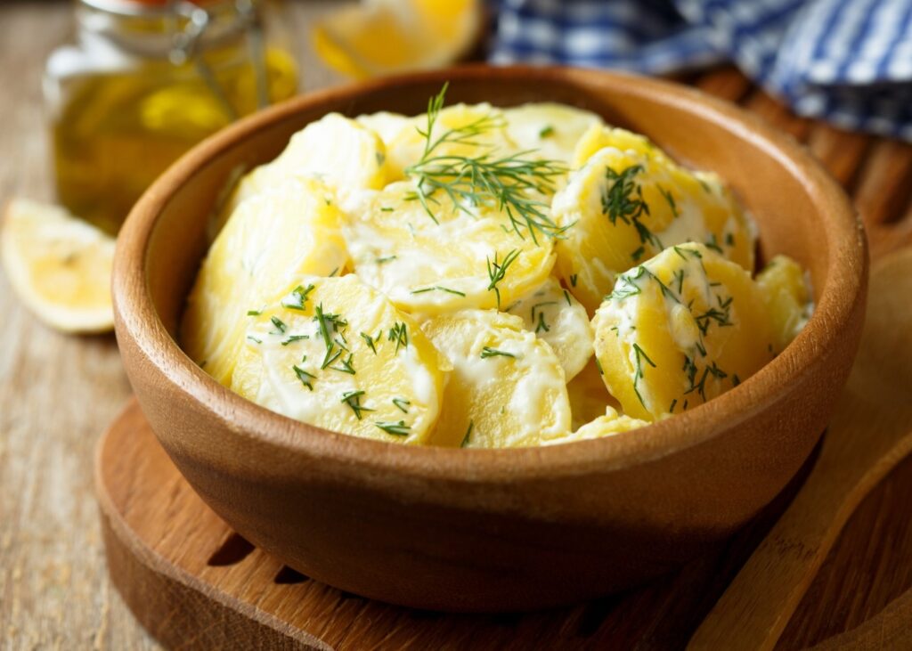Cremige Dillkartoffeln