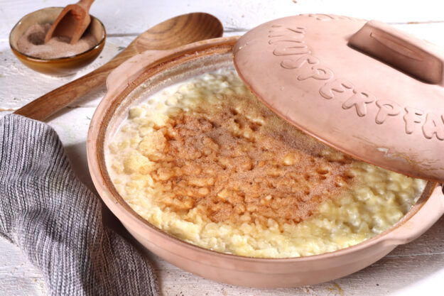Milchreis aus dem Ofen Milchreis aus dem Ofen