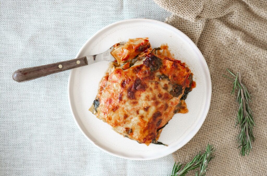 Rote Linsen Lasagne Rote Linsen Lasagne